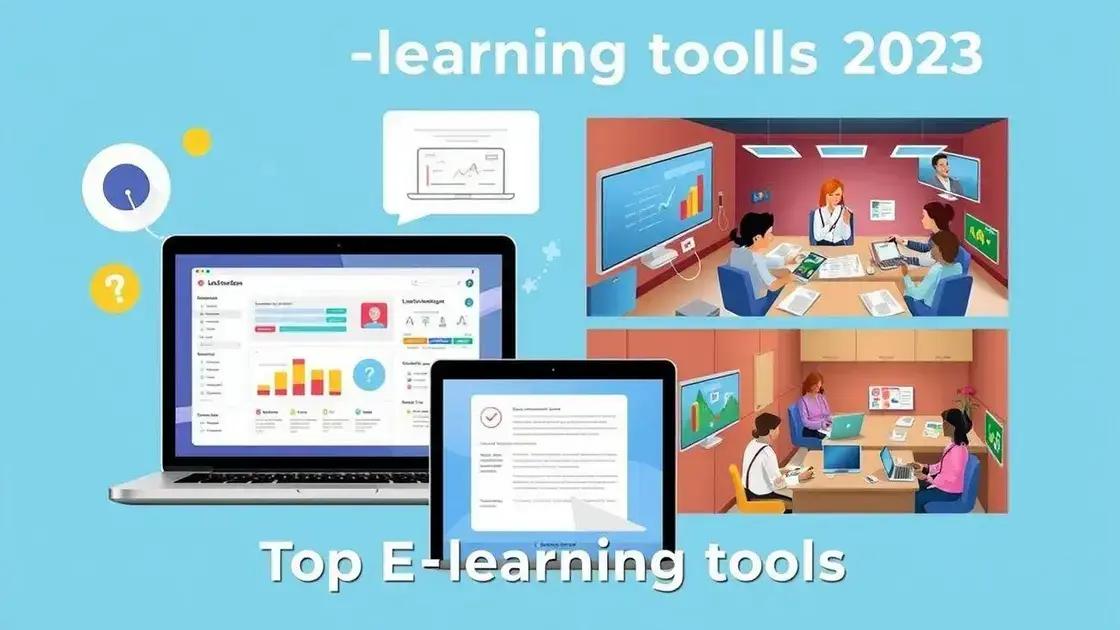 Top e-learning tools in 2023