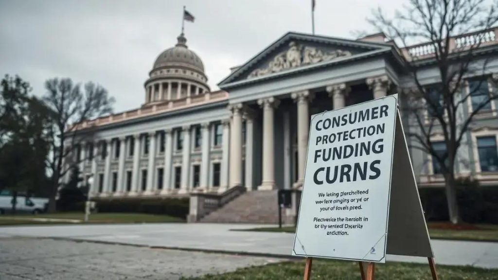 Alarming reductions in federal consumer protection funding