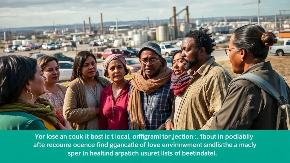 Impact on local communities