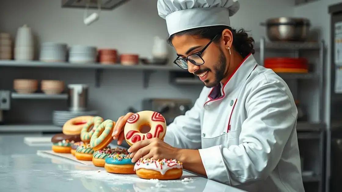 Pastry chef blends cultures through innovative donut creations