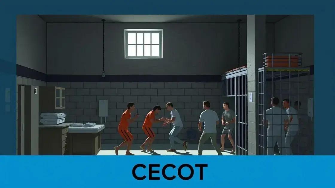 Living conditions for inmates