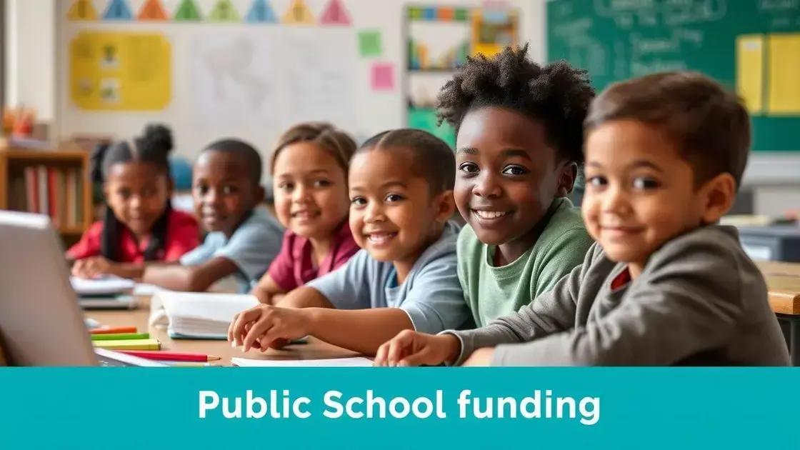 Public school funding: why it matters now more than ever