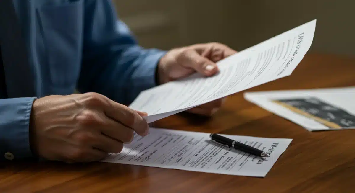 Veteran reviewing official VA disability compensation documents