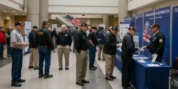 Veterans discussing their disability compensation benefits with VA representatives