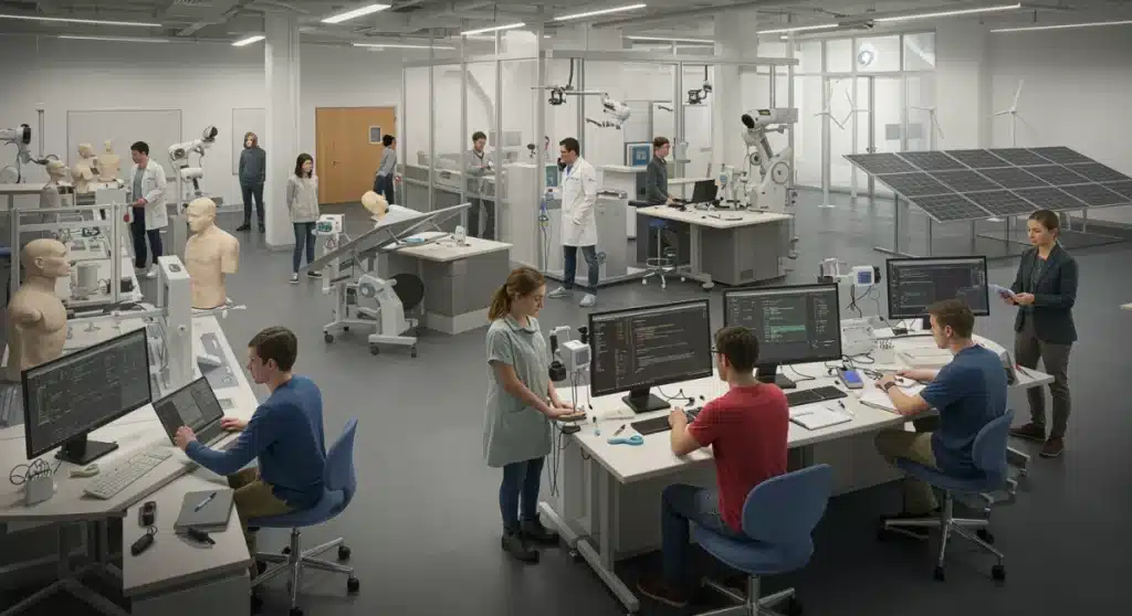 Vocational Training 2025: Key Industries Shaping US Skills