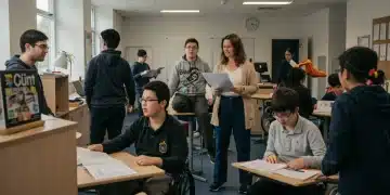 Diverse students and teacher in an inclusive classroom, symbolizing effective special education funding.