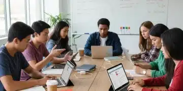 Mastering the Digital SAT/ACT: 2026 Prep for 100+ Score Increase Students preparing for the Digital SAT and ACT with modern technology