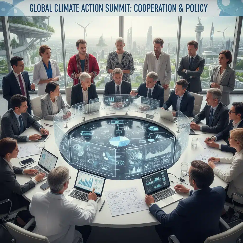 International collaboration on climate policy and sustainable development