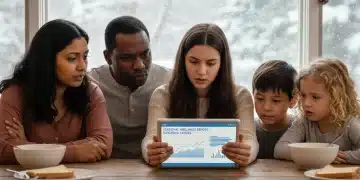 CDC Alert: New Guidelines for 2026 Seasonal Virus Preparedness Family reviewing CDC health guidelines for winter season